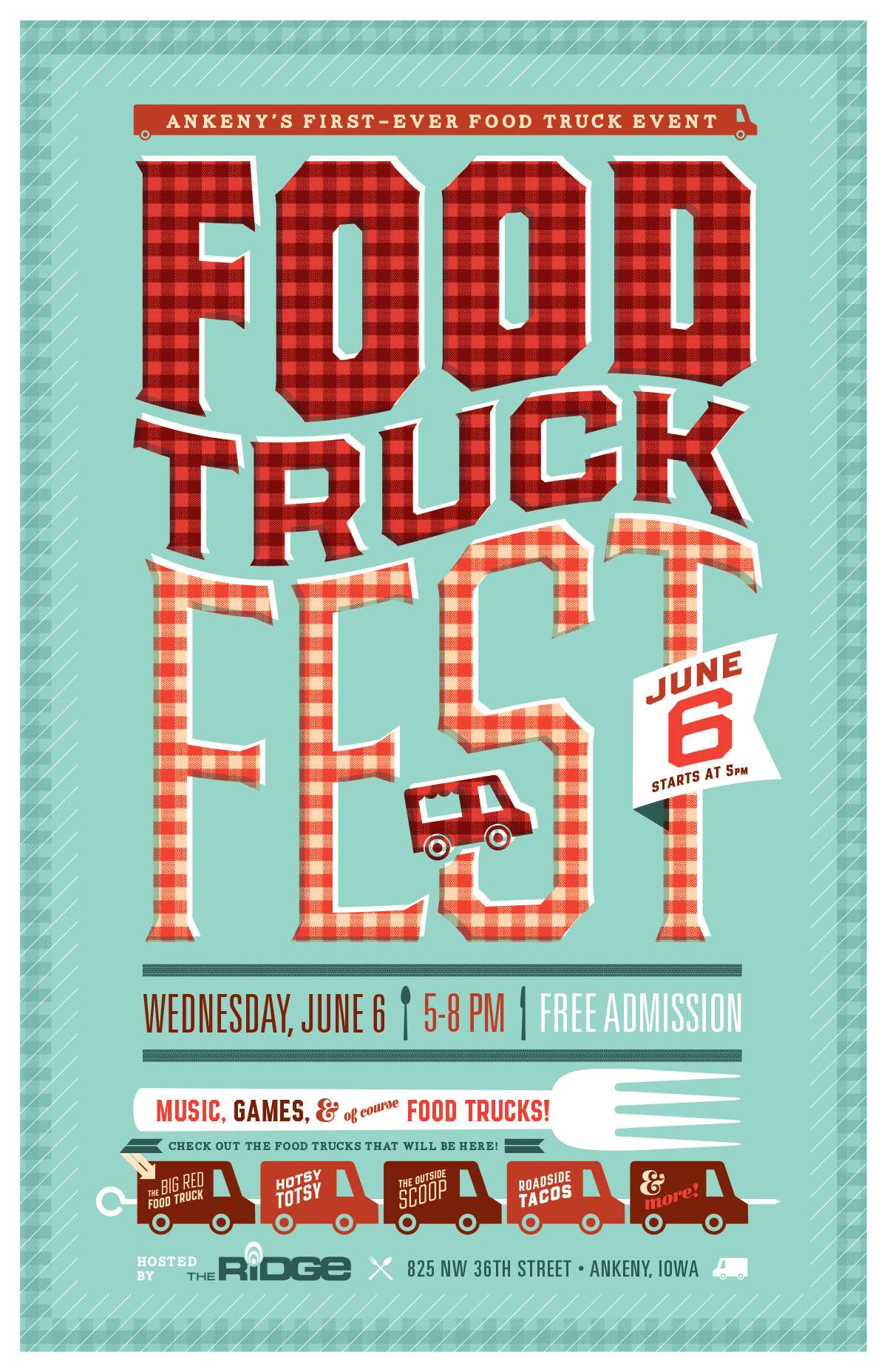 Food Truck Fest Poster