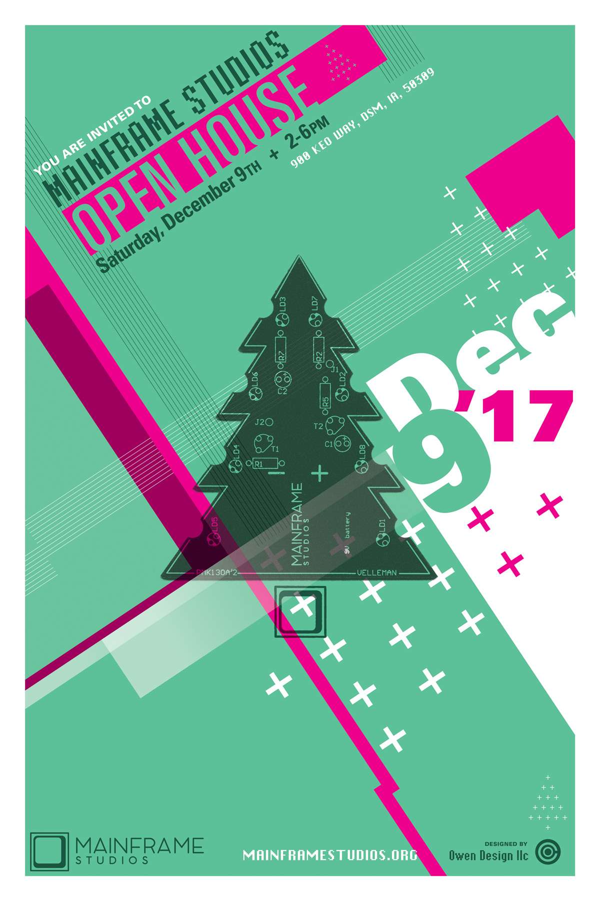 Mainframe Holiday Poster